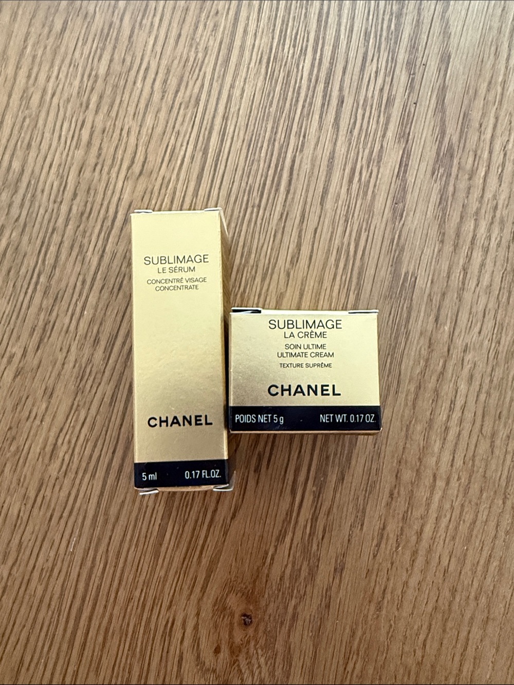CHANEL Sublimage Serum & Cream Set